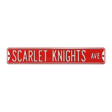 AUTHENTIC STREET SIGNS Authentic Street Signs 70279 Scarlet Knights Avenue Street Sign 70279